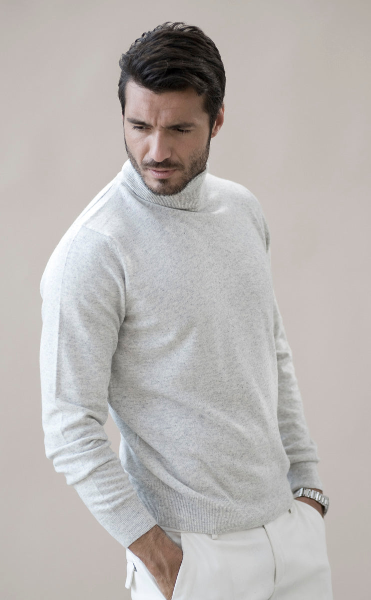 Pull Col Roulé Homme